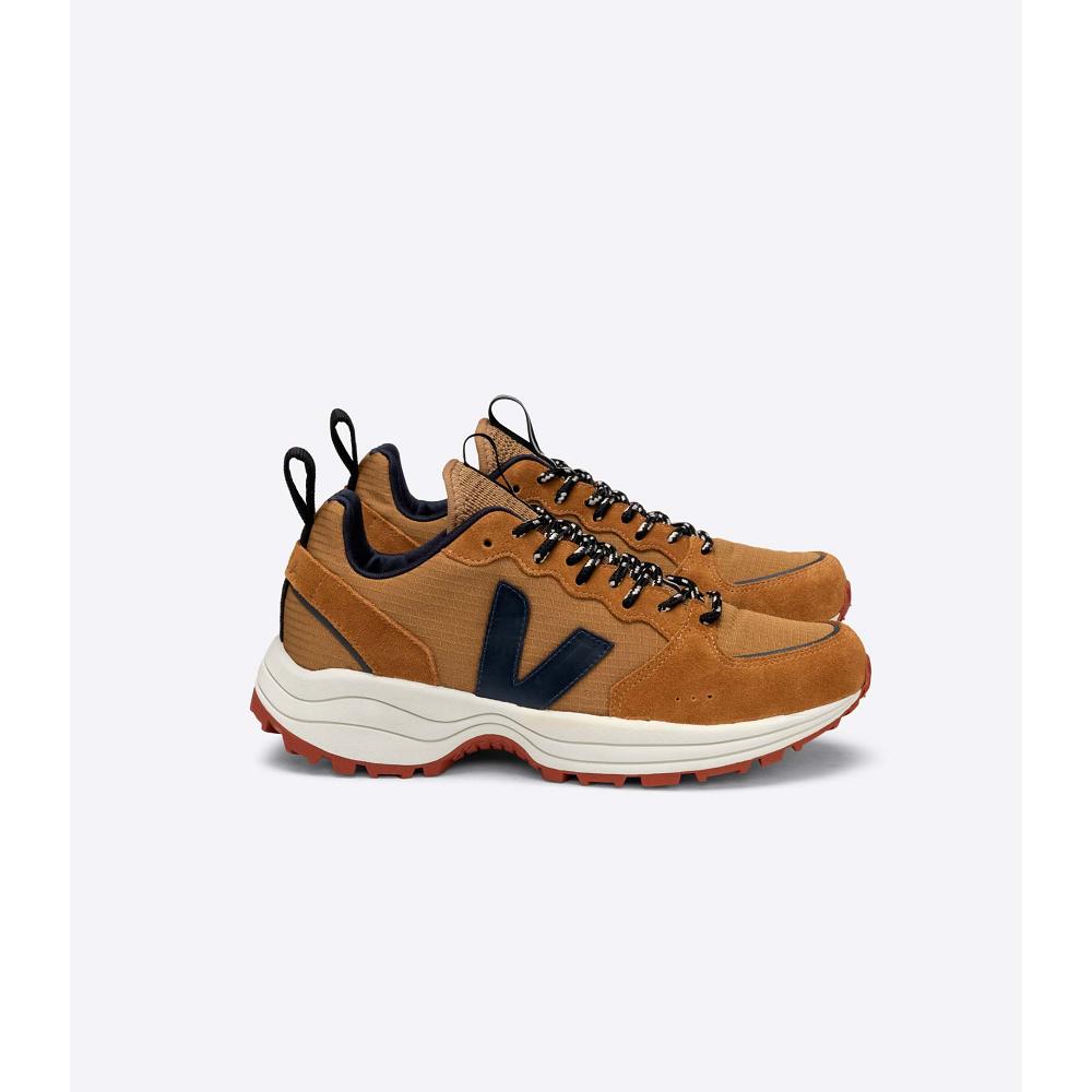 Veja VENTURI RIPSTOP Men\'s Running Shoes Brown | NZ 180GSO